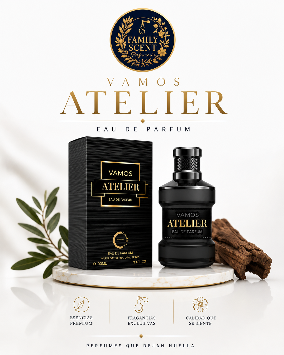 Vamos Atelier Eau de Parfum (EDP) 100ml