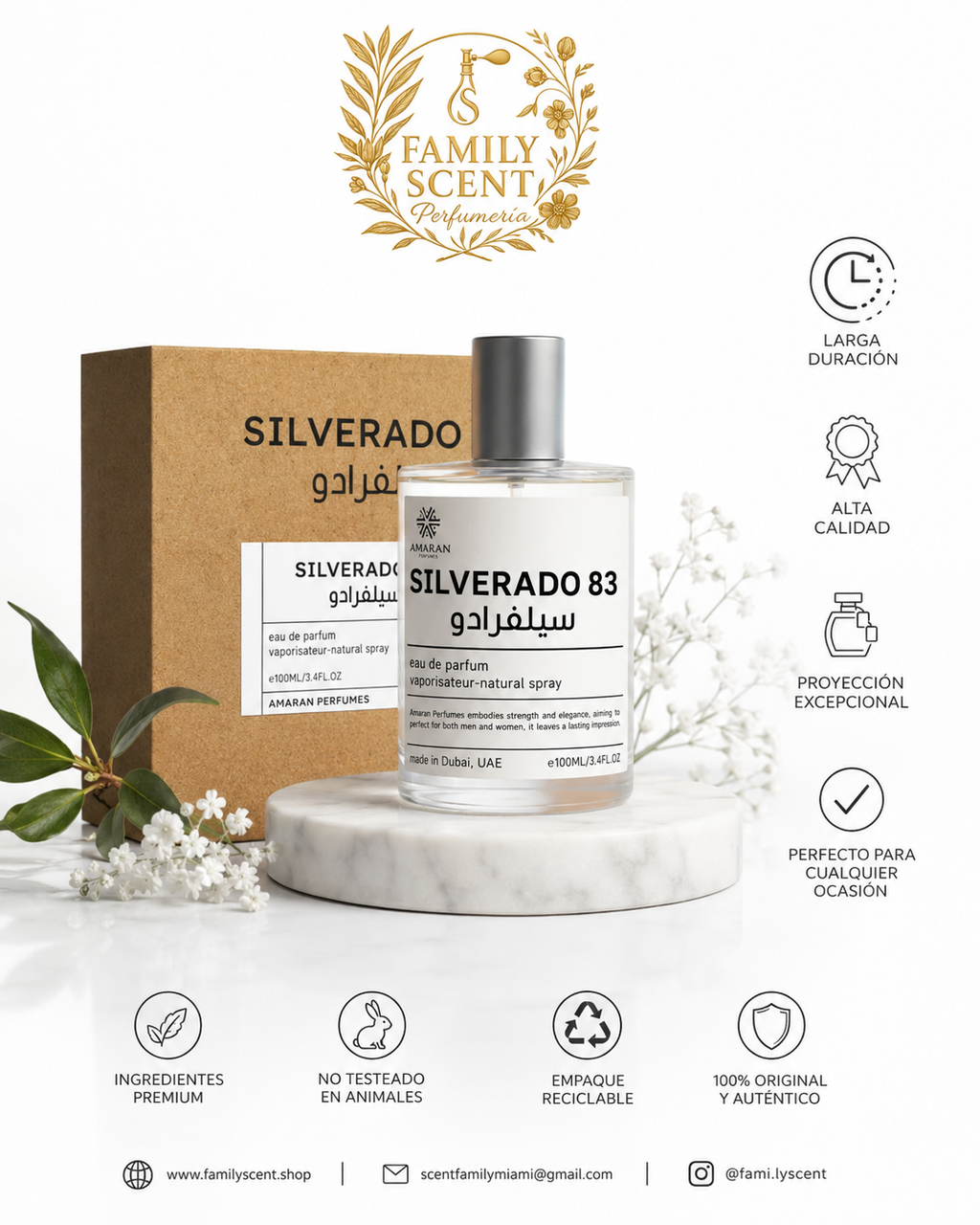 SILVERADO 83 EDP 100 ML