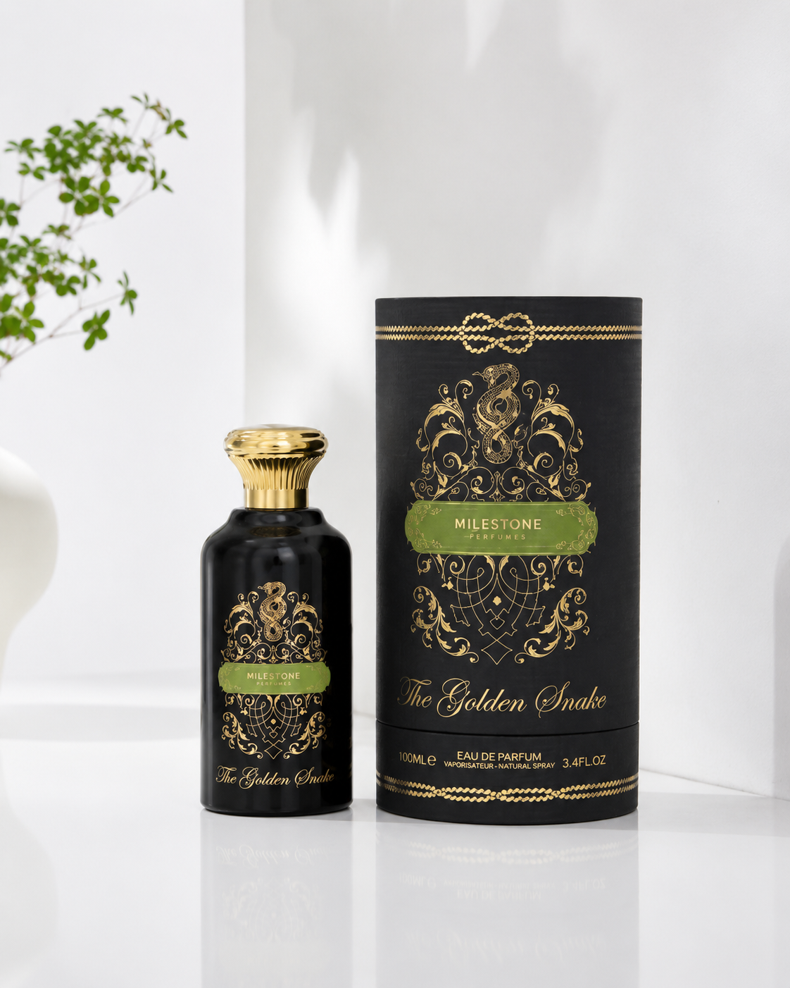 THE GOLDEN SNAKE UNISEX EDP BY MILESTONE 100ML