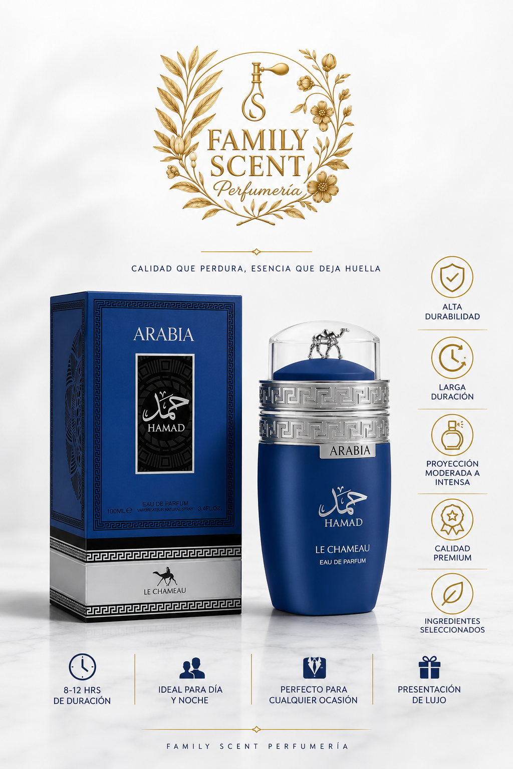 EMPER LE CHAMEAU ARABIA HAMAD HOMBRE 100 ML EDP