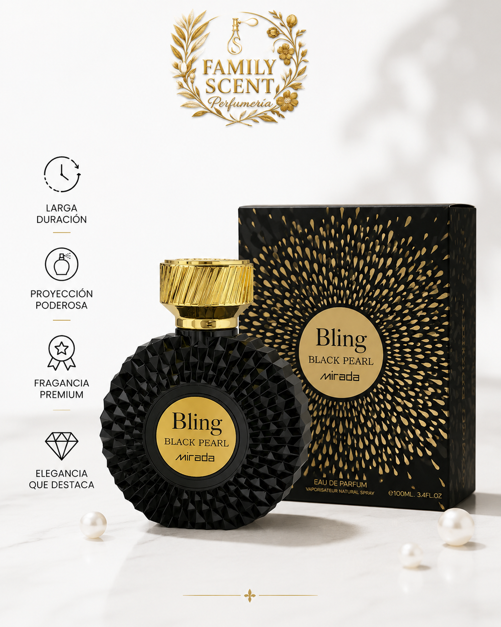 BLING BLACK PEARL EDP 100ML