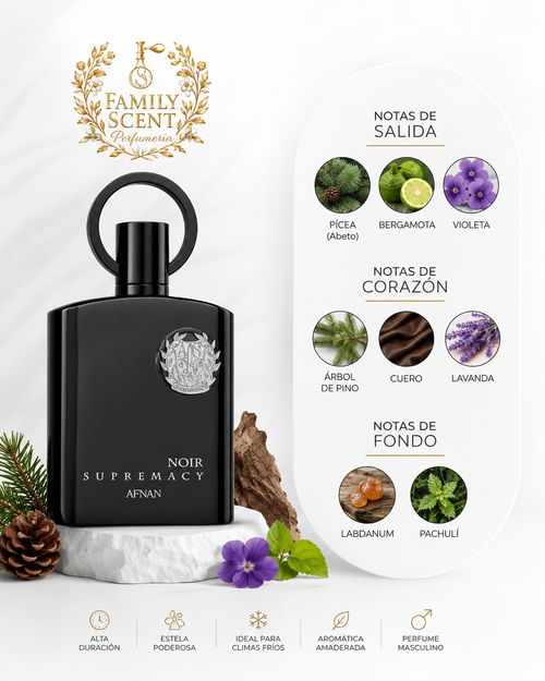AFNAN SUPREMACY NOIR MEN EDP