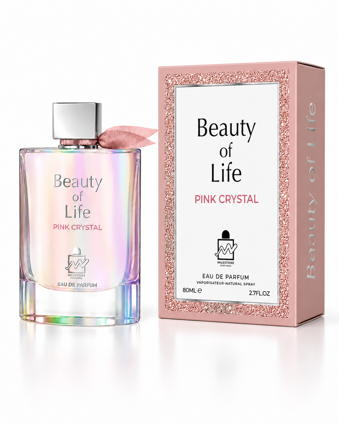BEAUTY OF LIFE PINK CRISTAL EDP BY EMPER 100ML