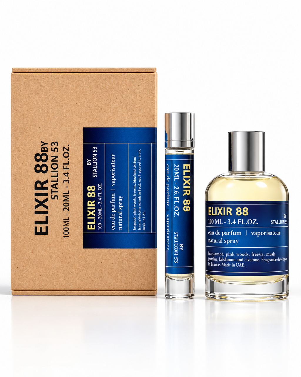 ELIXIR 88 EMPER BY STALLION 53 EDP 100 ML+ 20 ML
