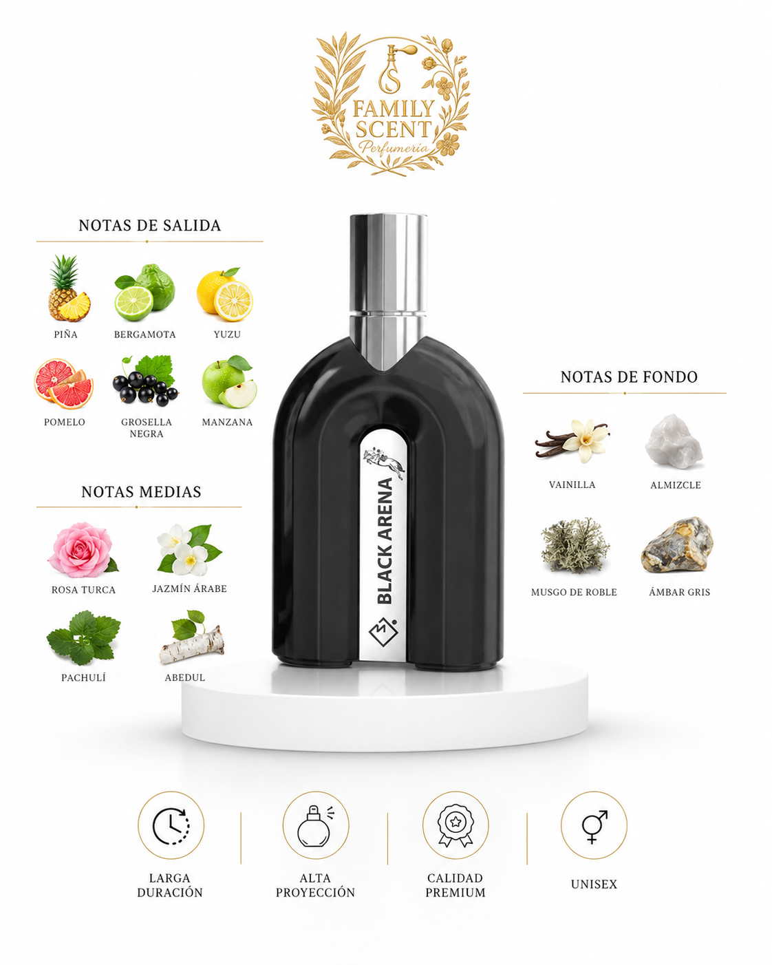 Arena Negra (Pour Homme)  85ML
