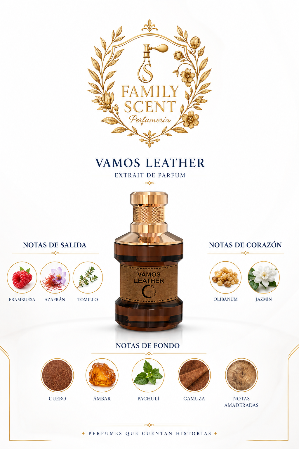 Vamos Leather Eau de Parfum (EDP) 100ml