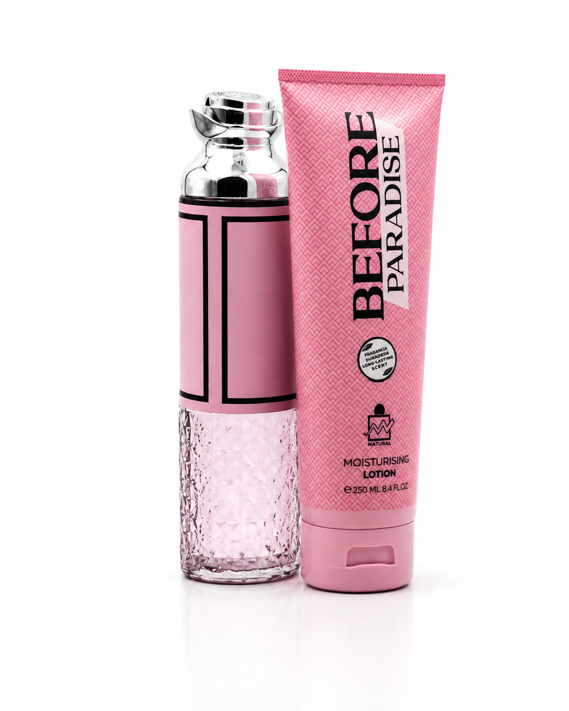 ESTUCHE DE REGALO 2 EN 1 DE BRUMA FRAGANCIA Y LOCIÓN BEFORE PARADISE -250 ML (8,4 oz) DE MILESTONE