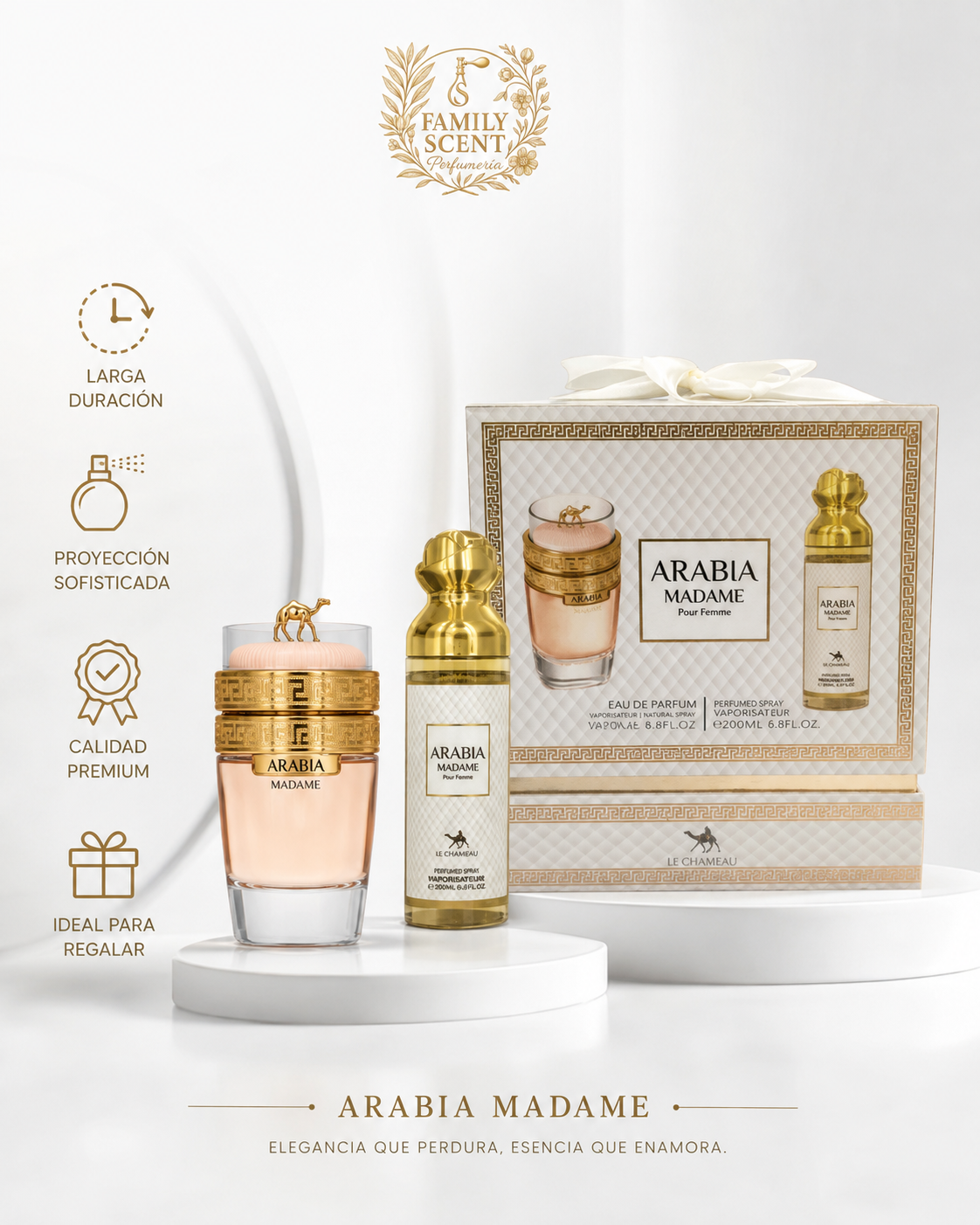 SET ARABIA MADAME GIFT 2IN1
