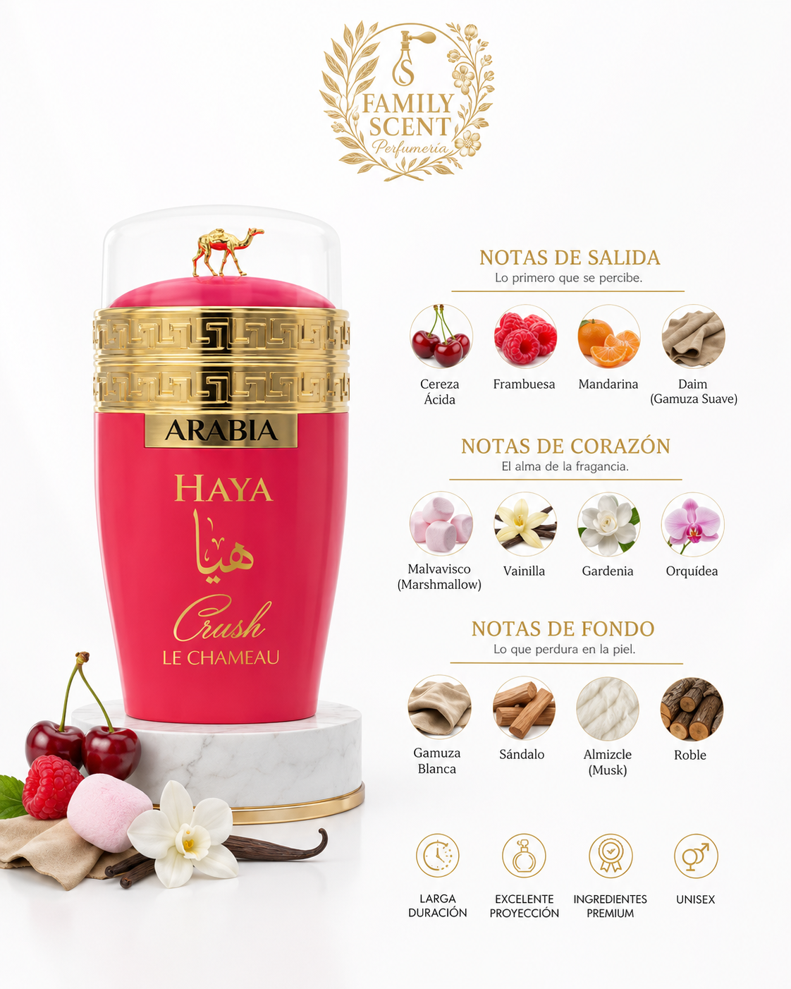 ARABIA HAYA CRUSH EDP BY LE CHAMEAU 100ML