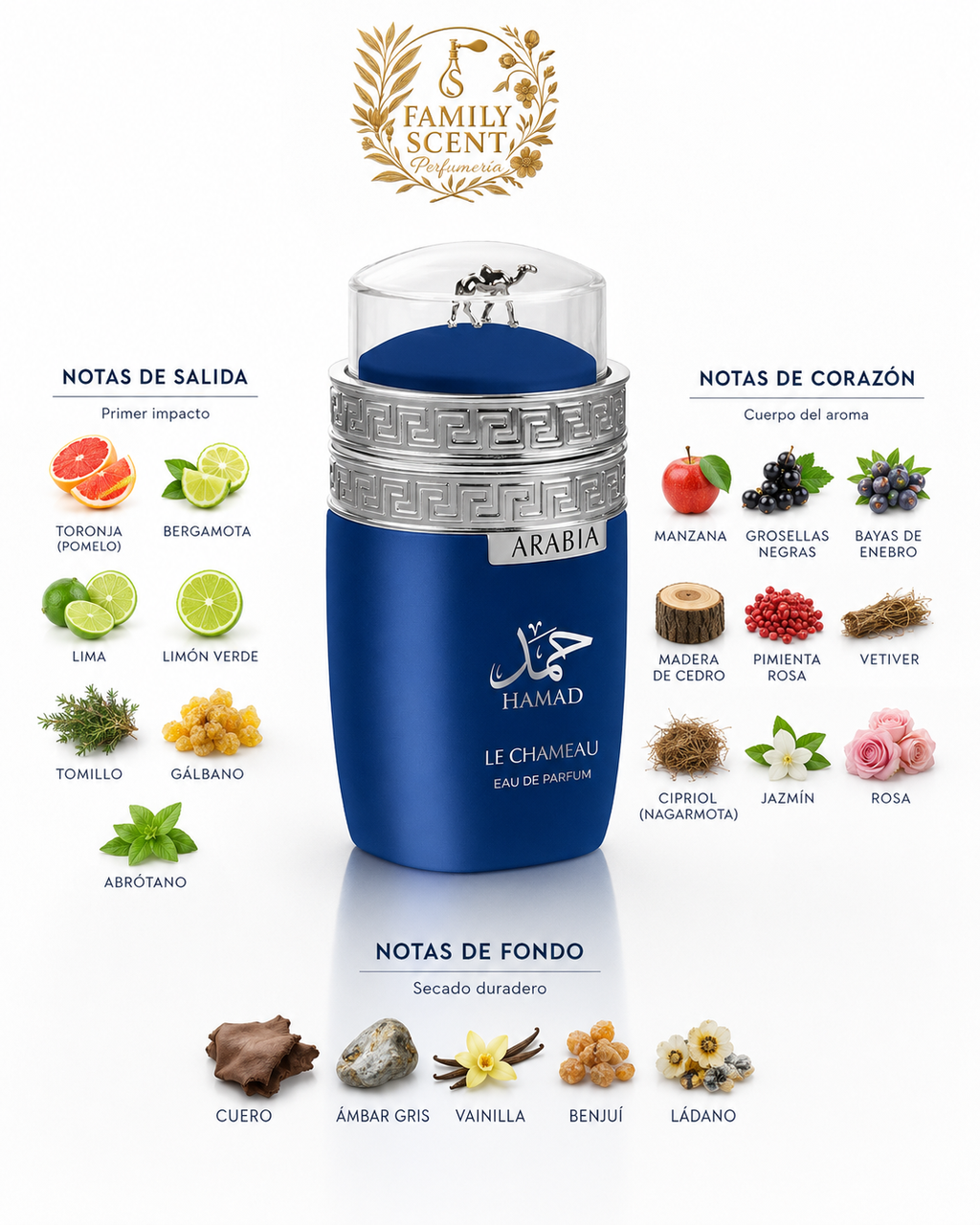 EMPER LE CHAMEAU ARABIA HAMAD HOMBRE 100 ML EDP
