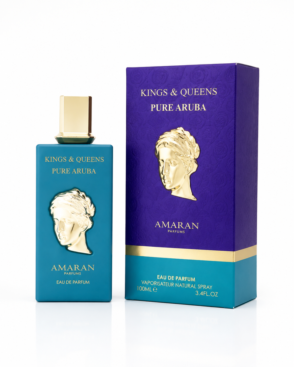 KING & QUEEN PURE ARUBA UNISEX EDP BY AMARAN 100ML