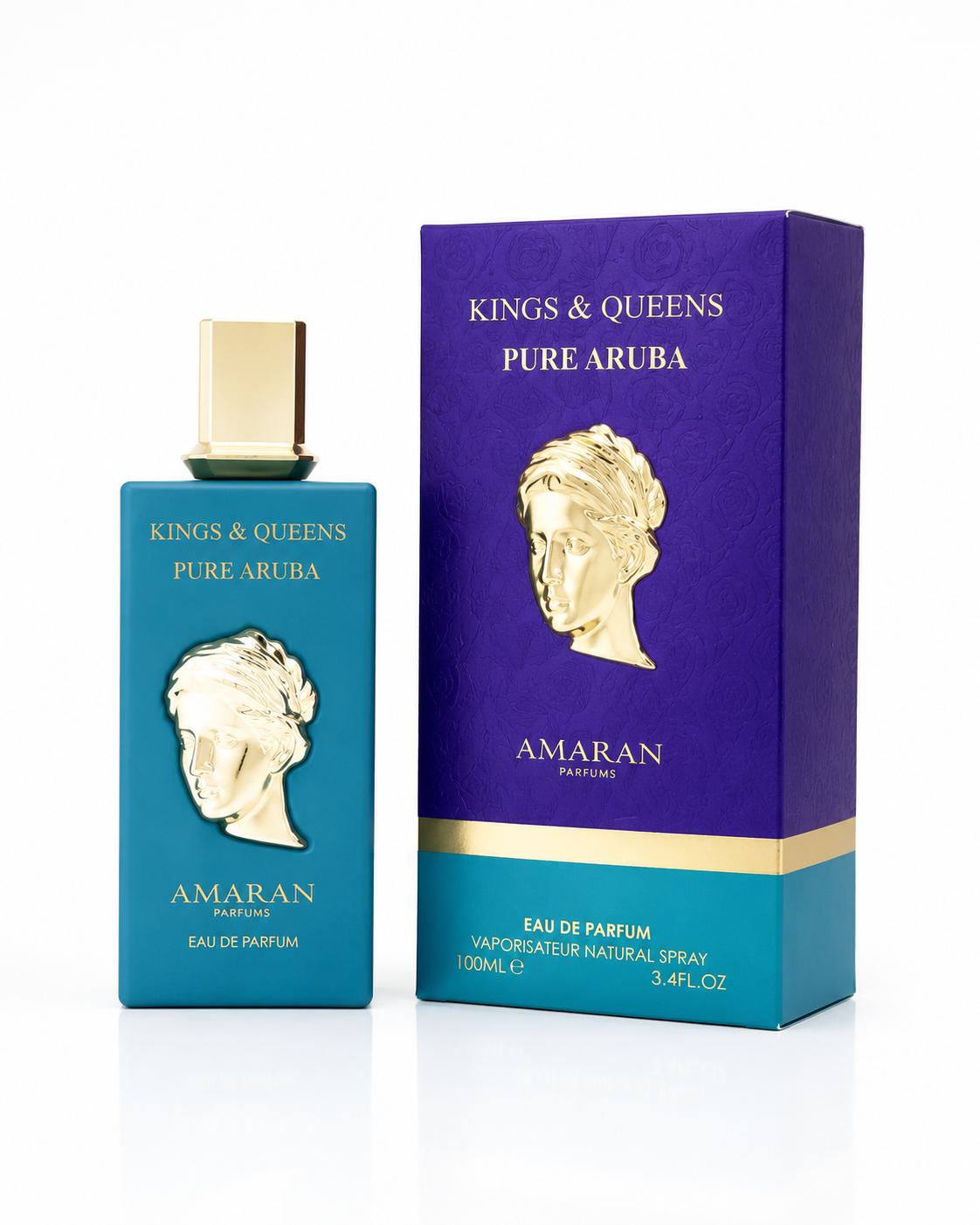 KING & QUEEN PURE ARUBA UNISEX EDP BY AMARAN 100ML