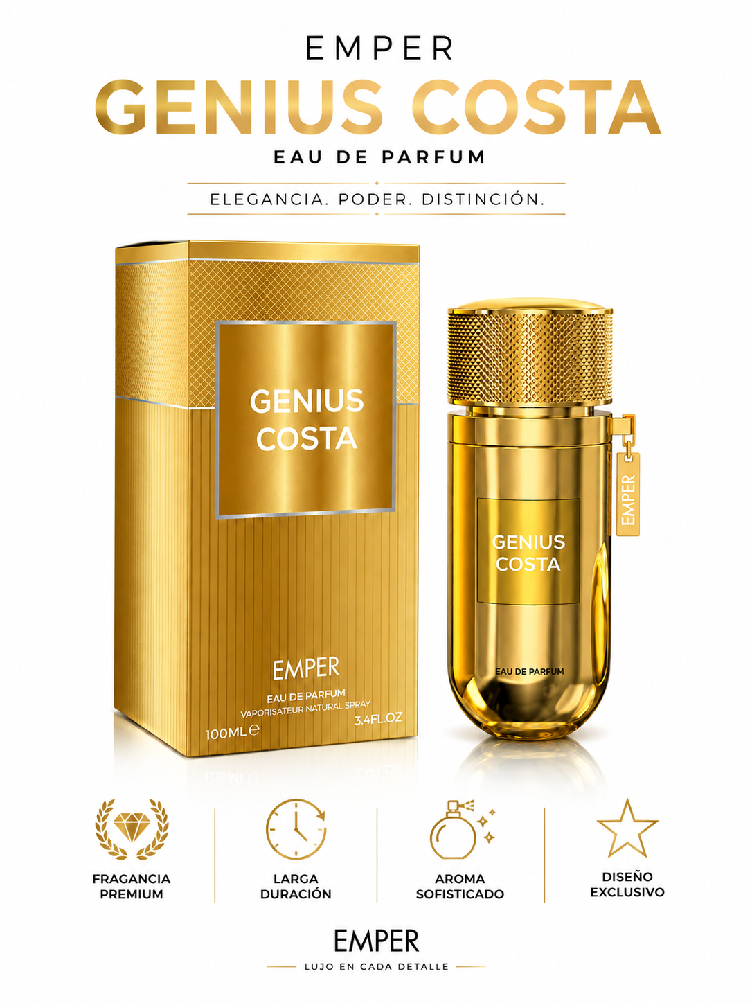 Emper Genius Costa 100 ml EDP Unisex