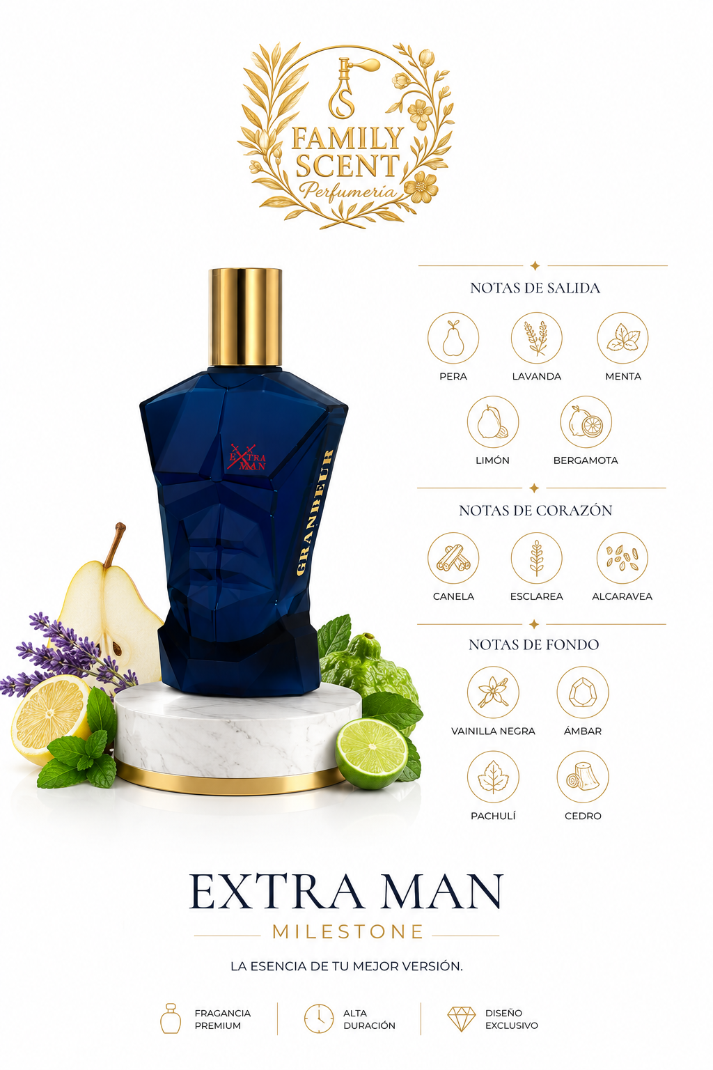 Milestones Grandeur Extra Man