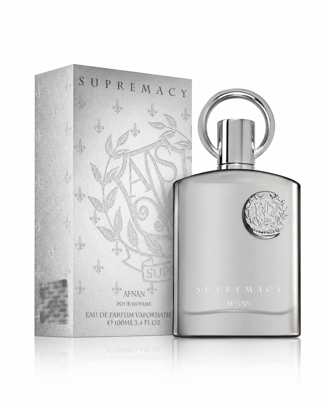 AFNAN SUPREMACY SILVER MEN EDP  100ML