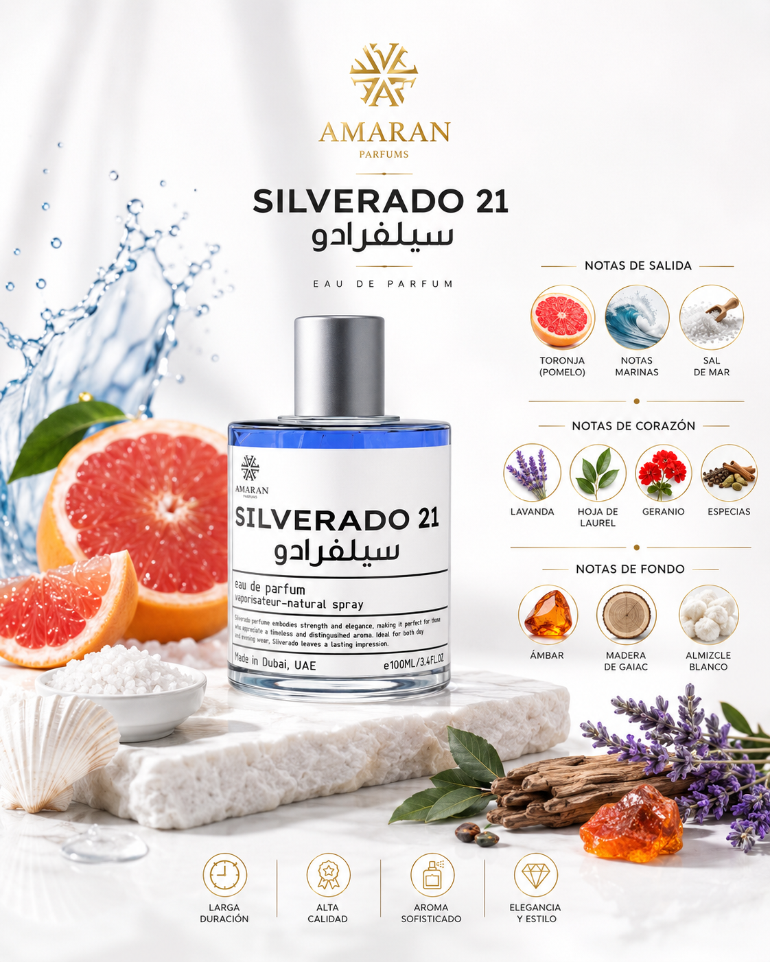 SILVERADO 21 EDP 100 ML