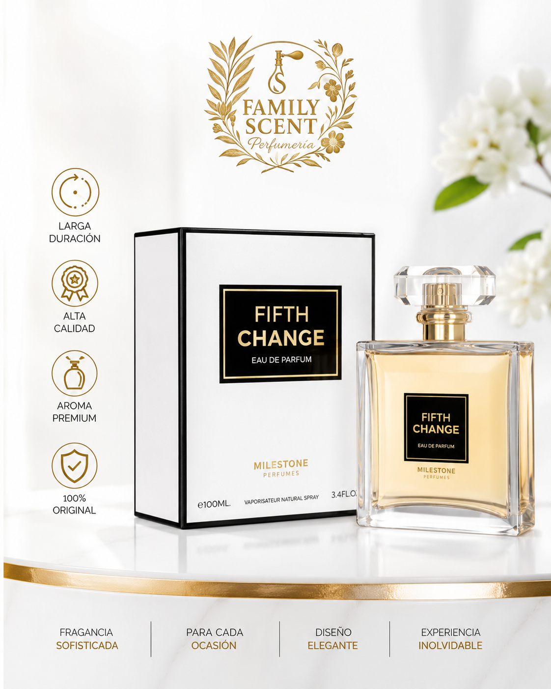 FIFTH CHANGE EDP BY MILESTONE 100ML