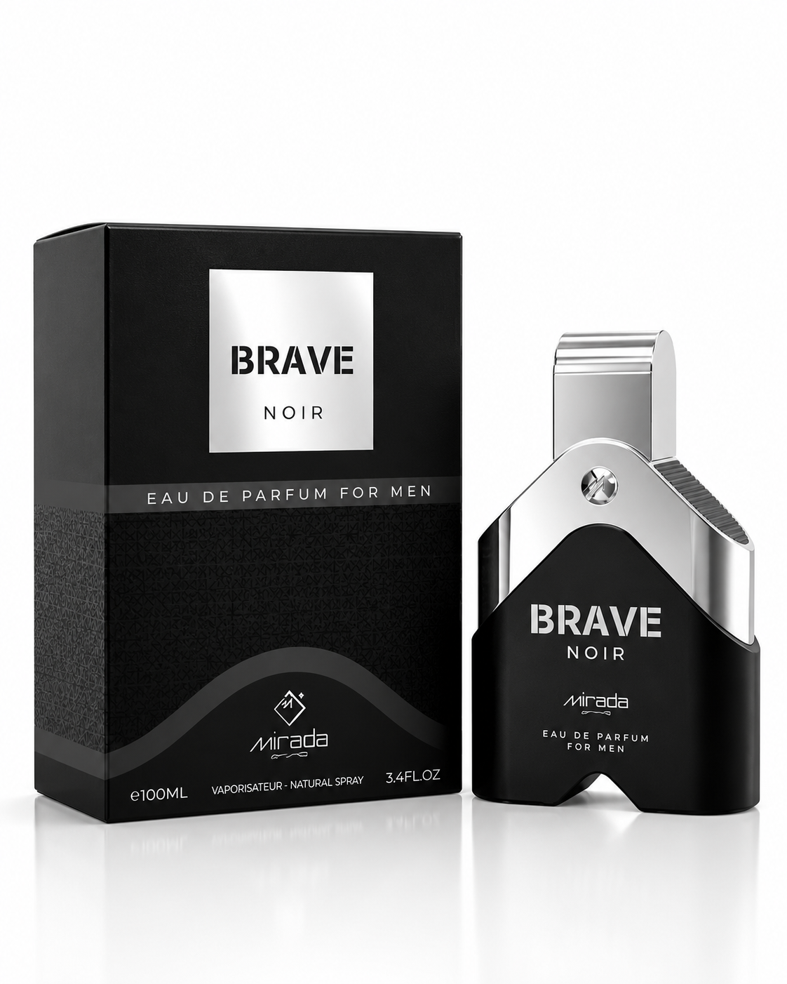 BRAVE NOIR (POUR HOMME) BY MIRADA 100ML EDP