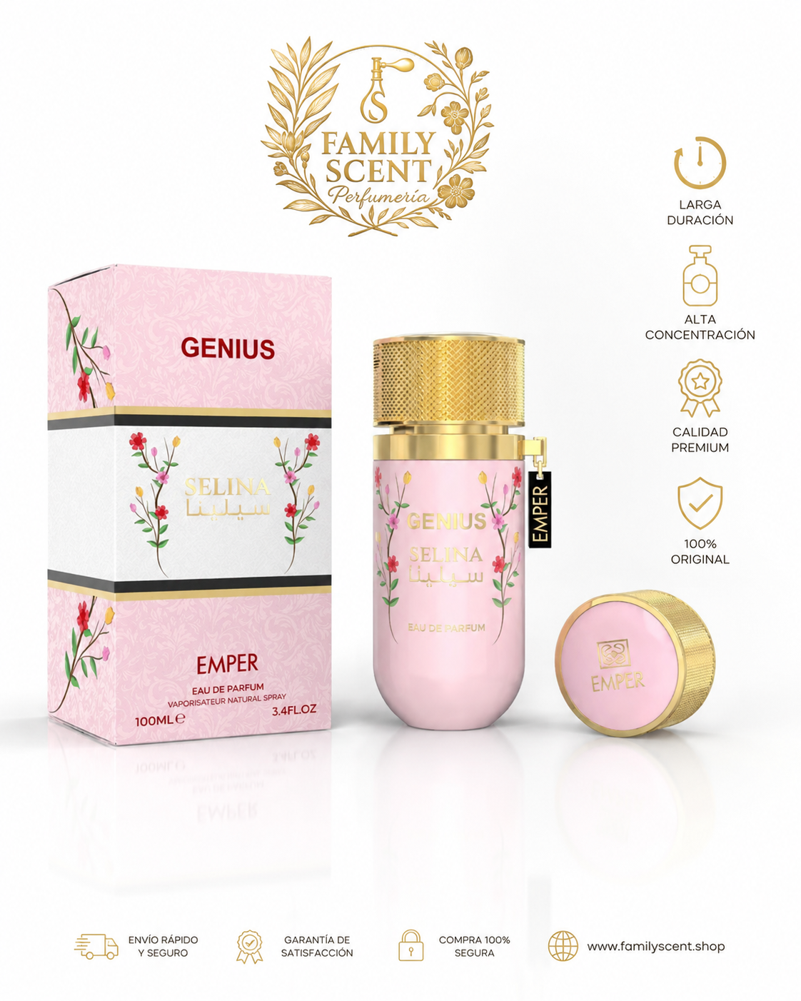 GENIUS SELINA EDP BY EMPER 100ML