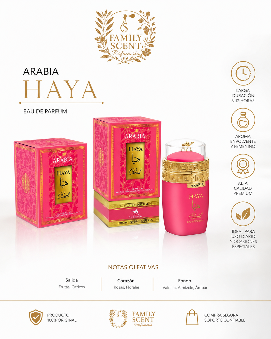 ARABIA HAYA CRUSH EDP BY LE CHAMEAU 100ML