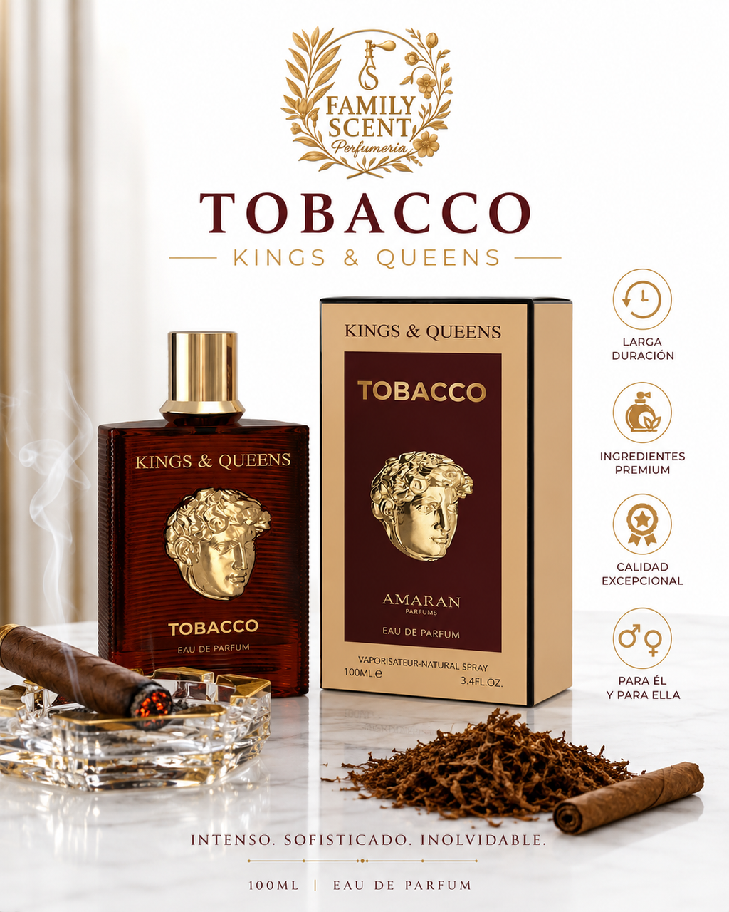 KINGS & QUEENS TOBACCO MEN EDP