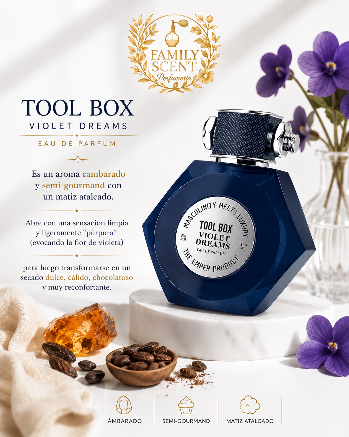 TOOL BOX VIOLET DREAMS EDP 100 ML