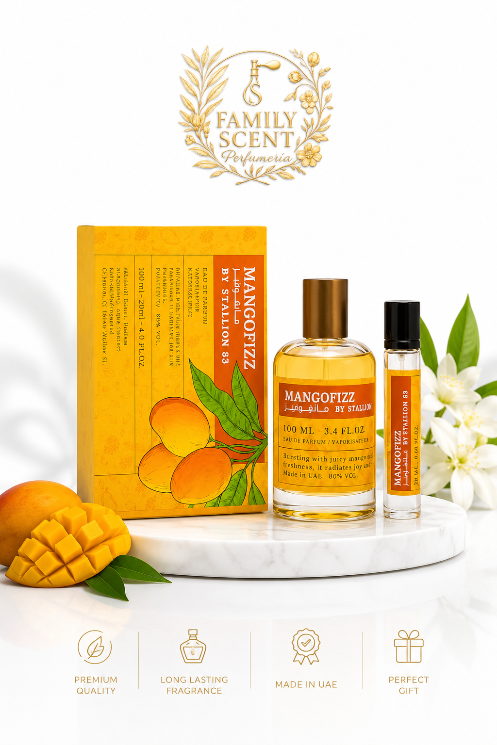 Mangofizz by Stallion 100ml + 20 ml