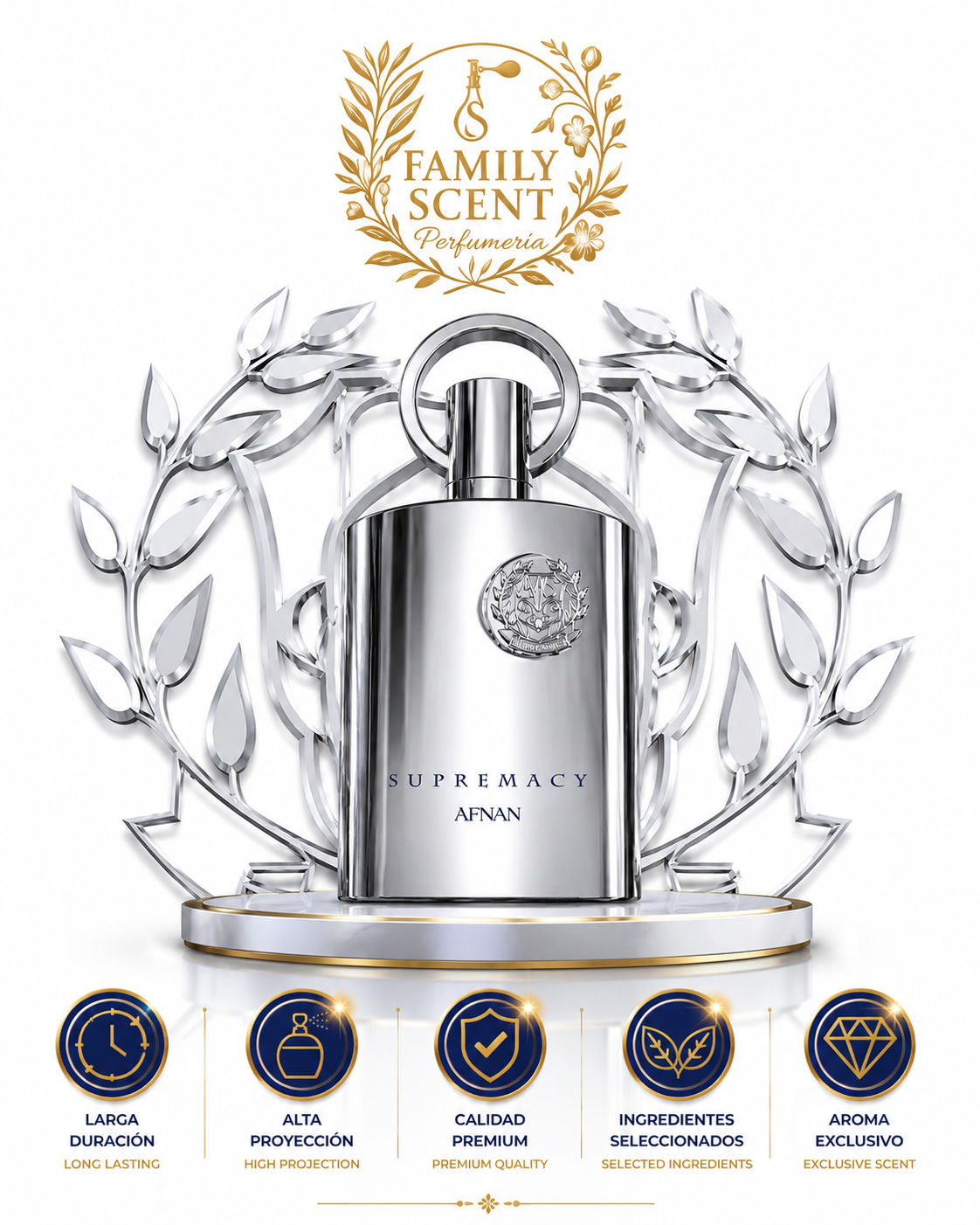 AFNAM SUPREMACY SILVER MEN EDP