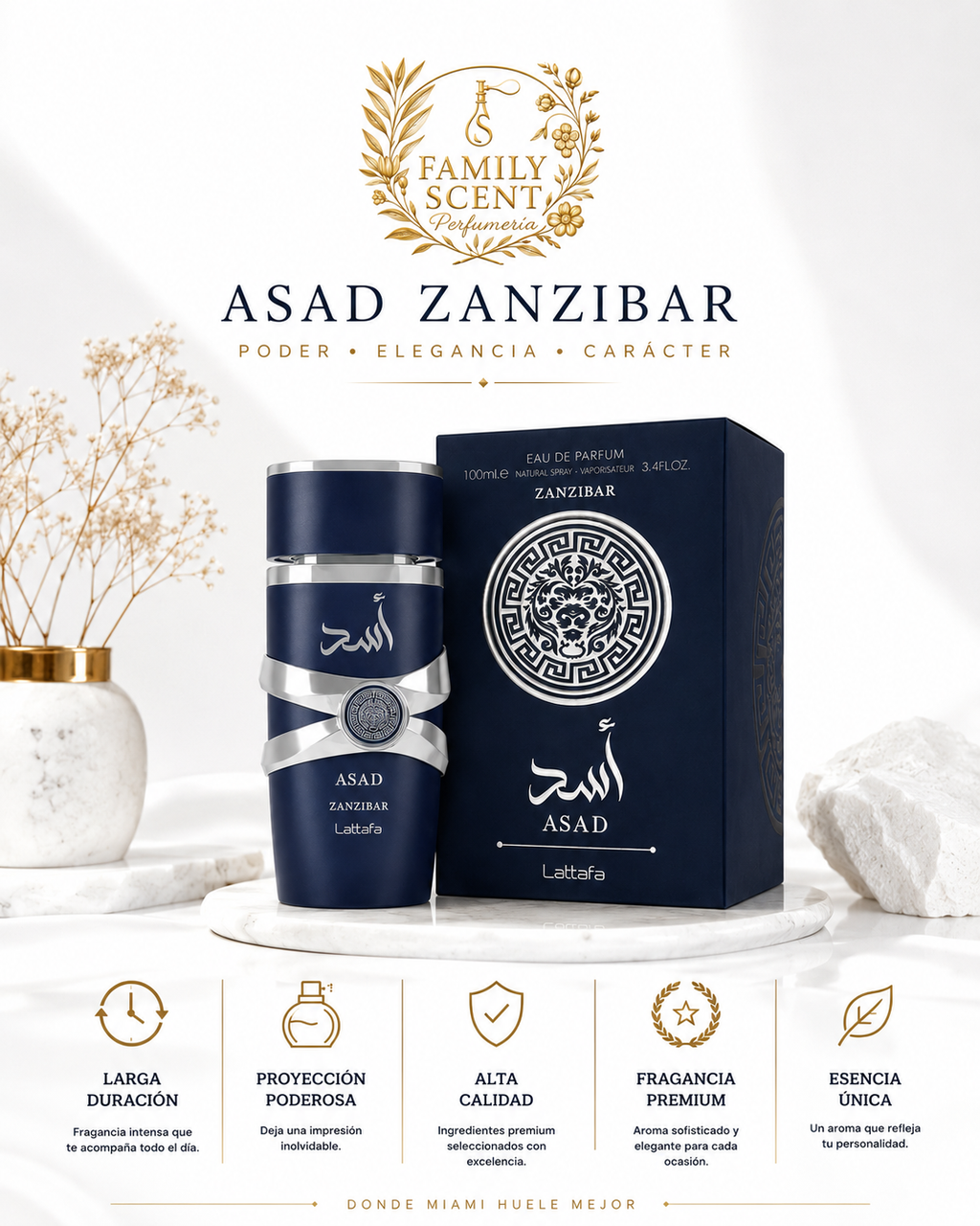 ASAD ZAMZIBAR MEN LATTAFA EDP