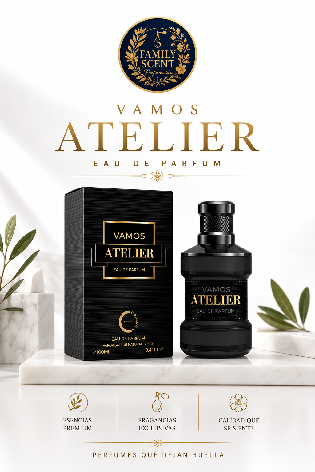 Vamos Atelier Eau de Parfum (EDP) 100ml
