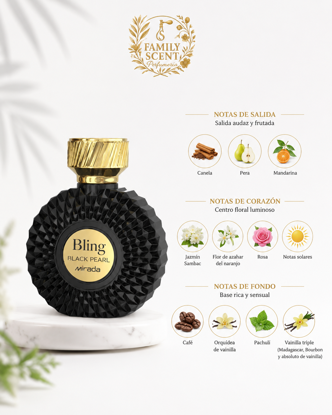 BLING BLACK PEARL EDP 100ML