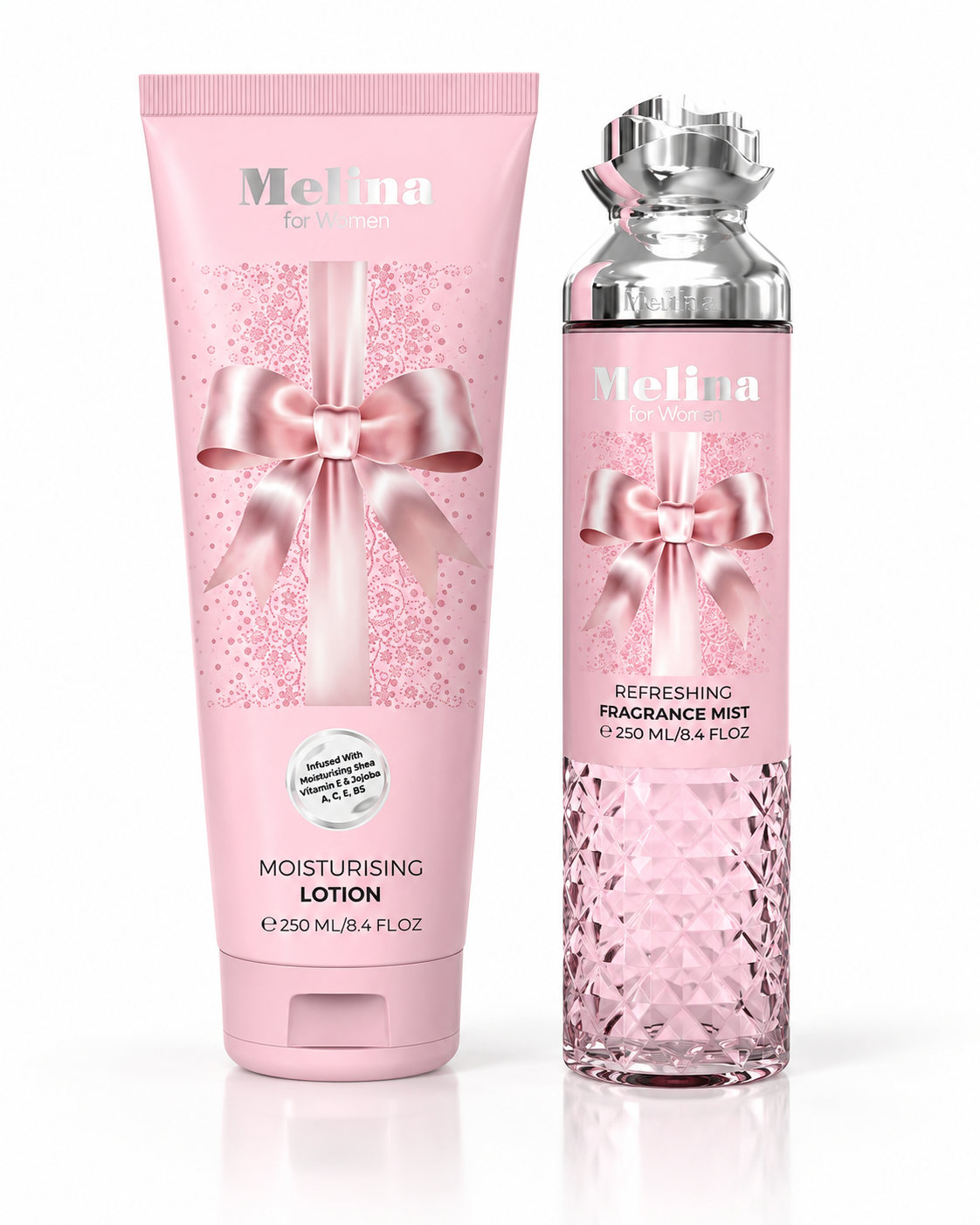 MELINA FRAGRANCE MIST LOTION GIFT SET 2 EN 1 - 250ML (8.4z) DE EMPER