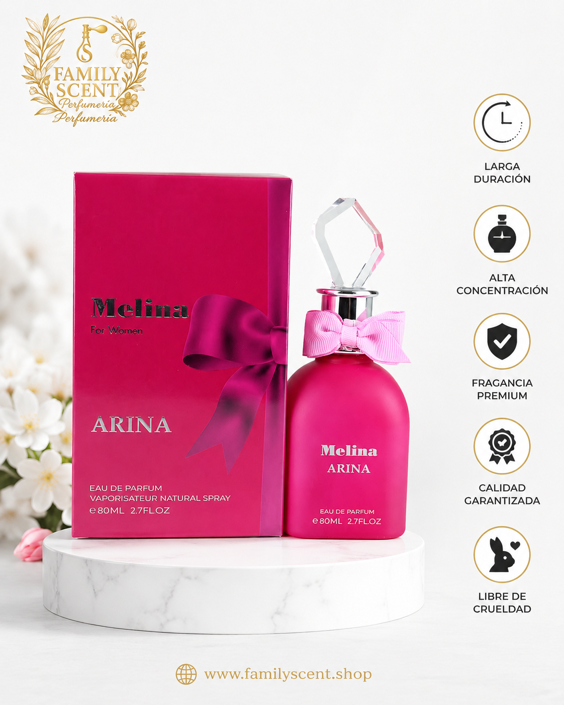 MELINA ARINA  EDP BY EMPER 80 ML