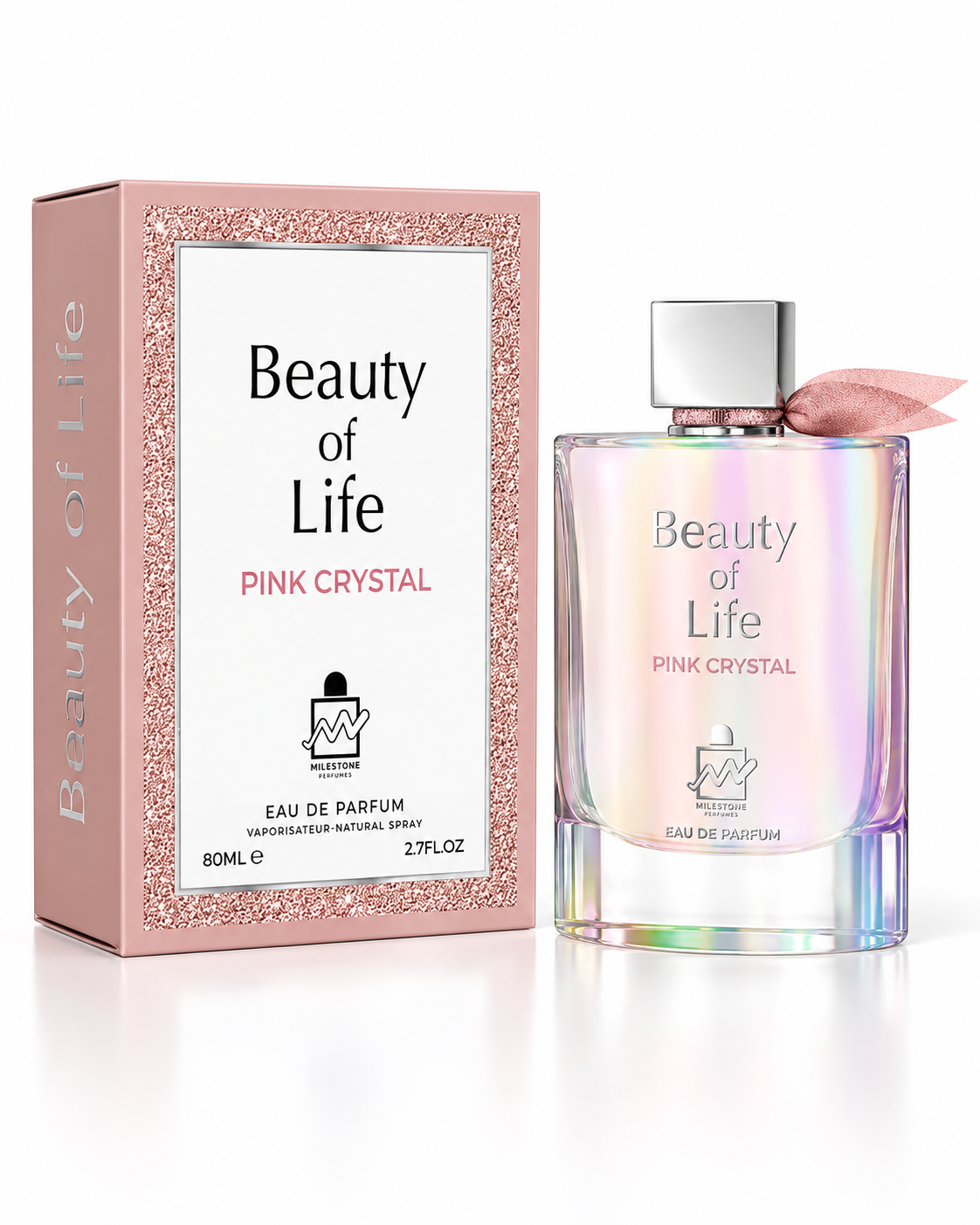 BEAUTY OF LIFE PINK CRISTAL EDP BY EMPER 100ML