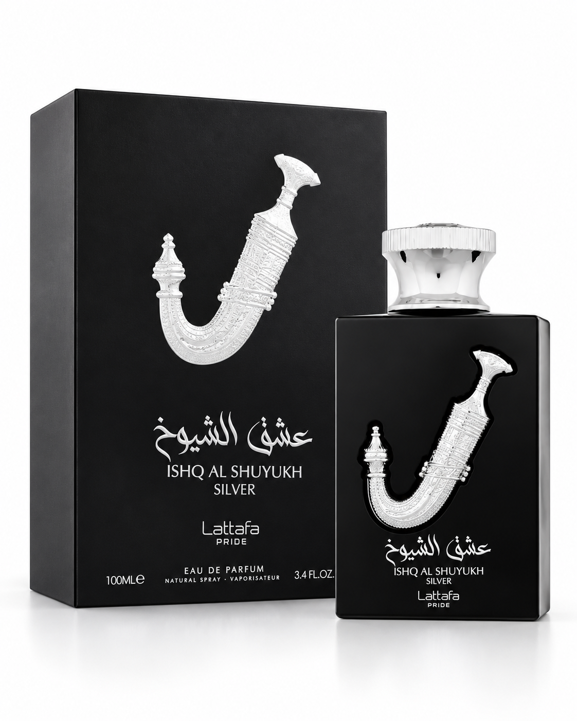ISHQ AL SHUYUKH SILVER LATTAFA EDP 100ML