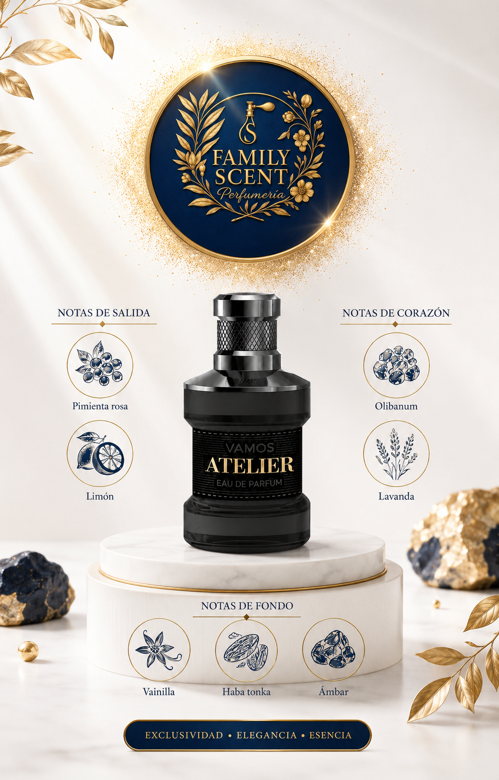 Vamos Atelier Eau de Parfum (EDP) 100ml