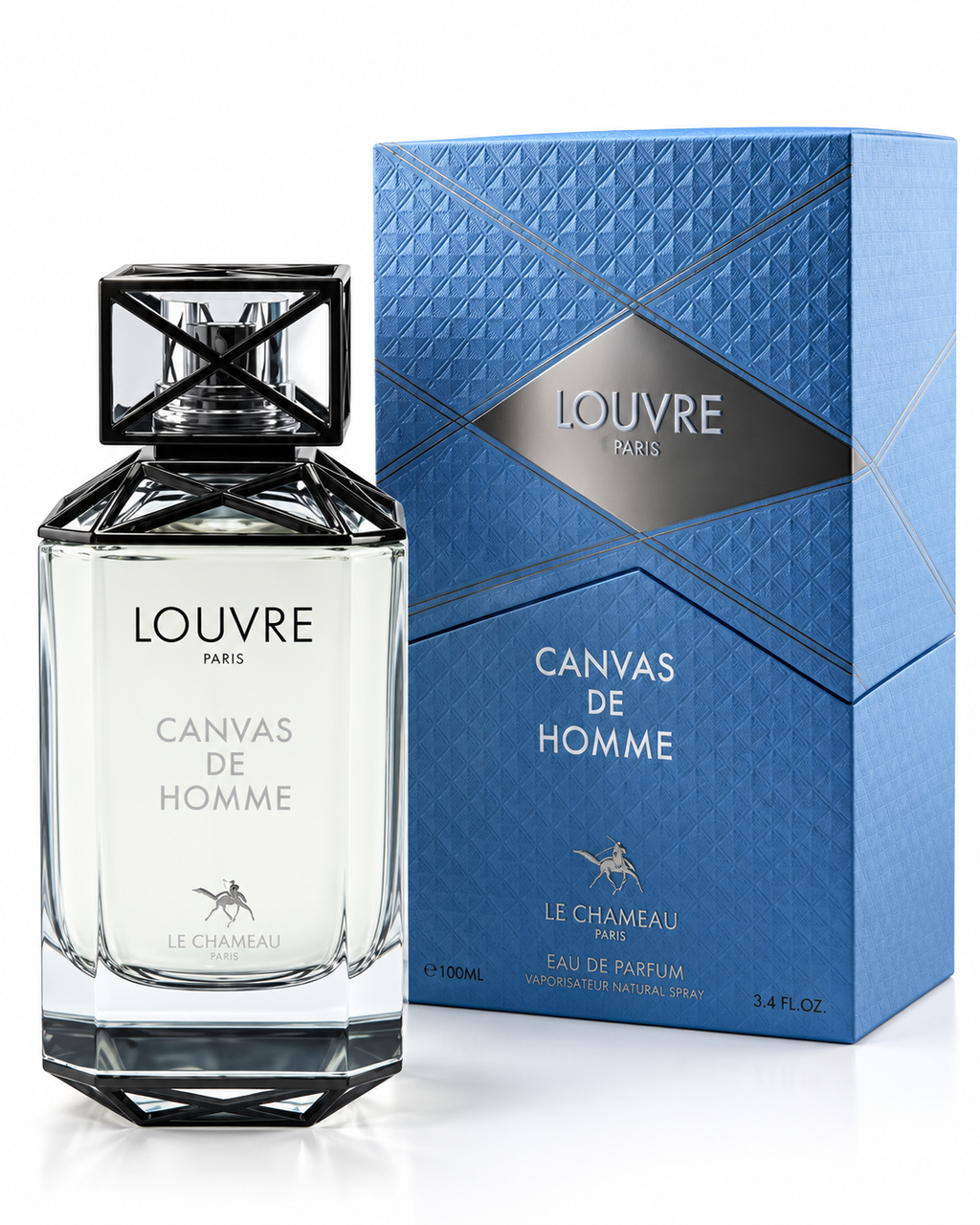 LOUVRE PARIS  CANVAS DE HOMME LE CHAMEAU EDP 100ML