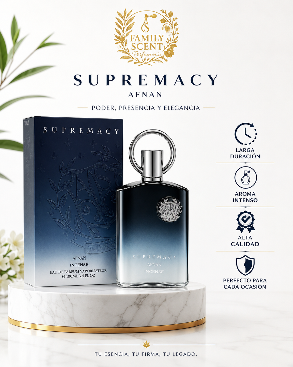 AFNAM SUPREMACY INCENSE MEN EDP