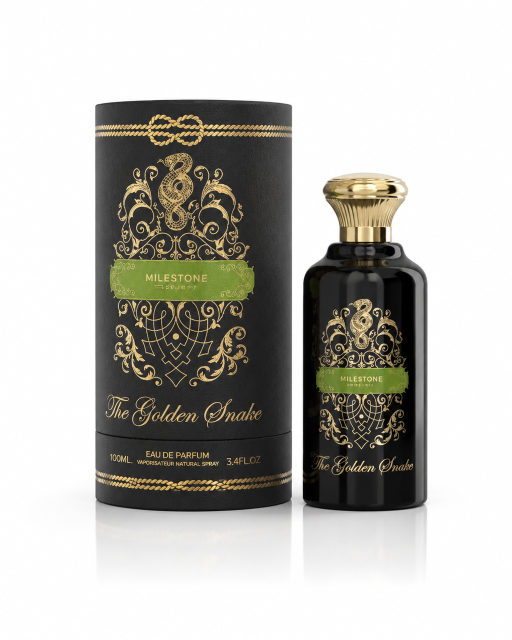 THE GOLDEN SNAKE UNISEX EDP BY MILESTONE 100ML
