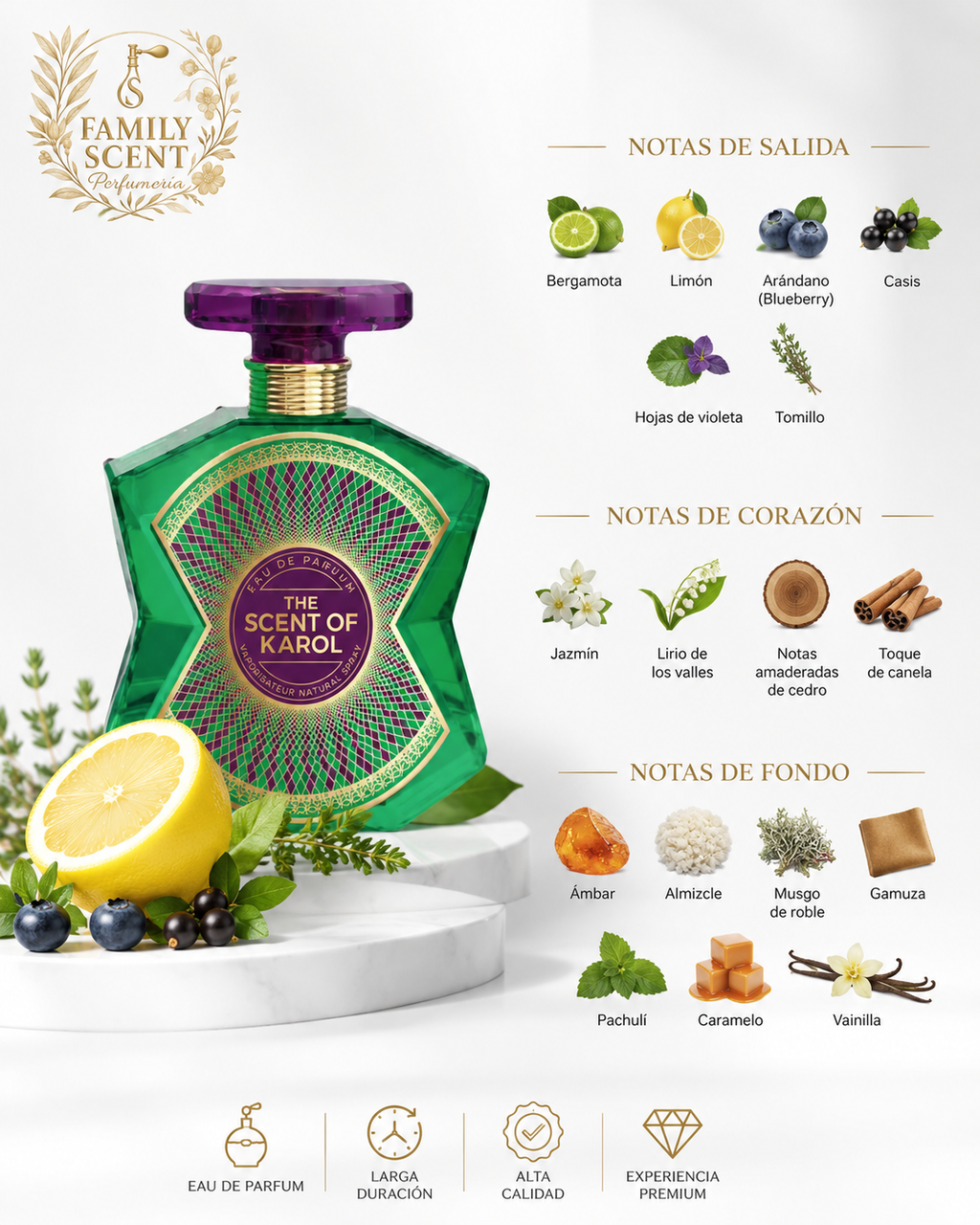 THE SCENT OF KAROL LE CHAMEAU BY EMPER EDP 100ML