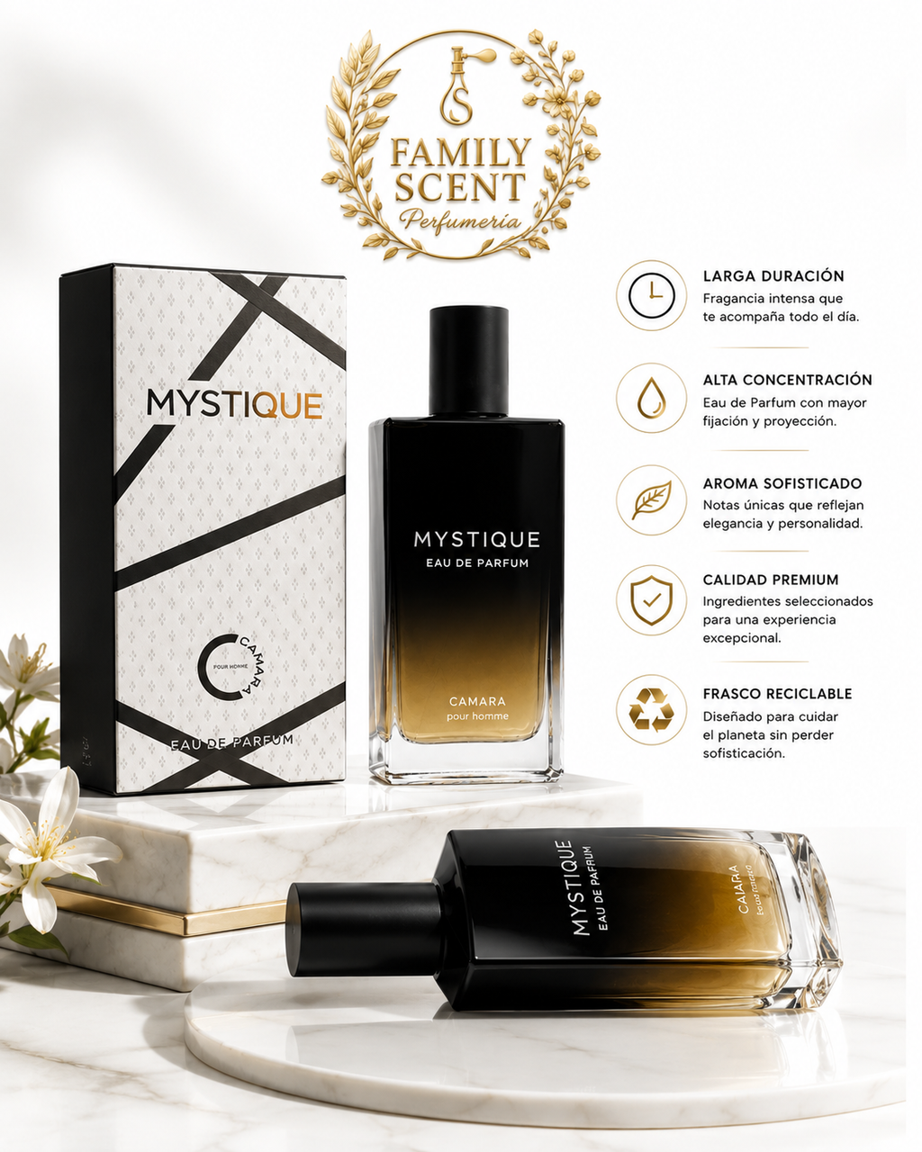 MYSTIQUE POUR HOMME  EDP 100ML