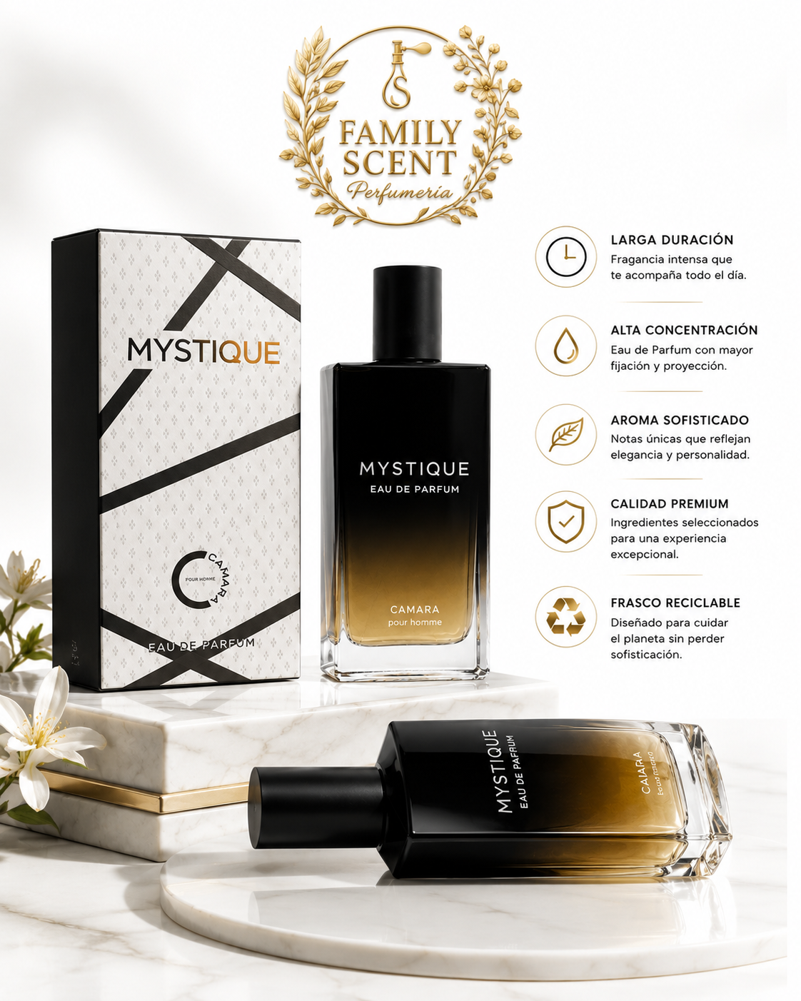 MYSTIQUE POUR HOMME  EDP 100ML