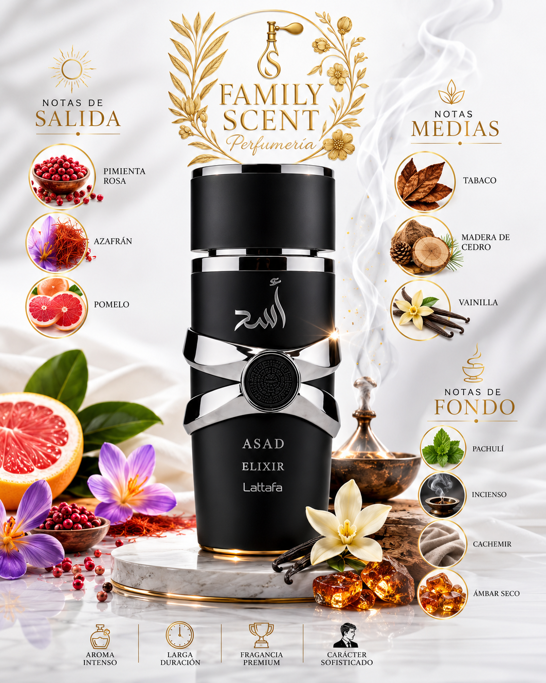 Asad Elixir de Lattafa