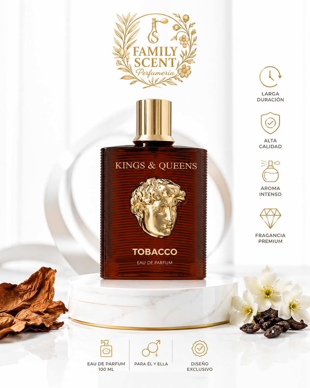 KINGS & QUEENS TOBACCO MEN EDP