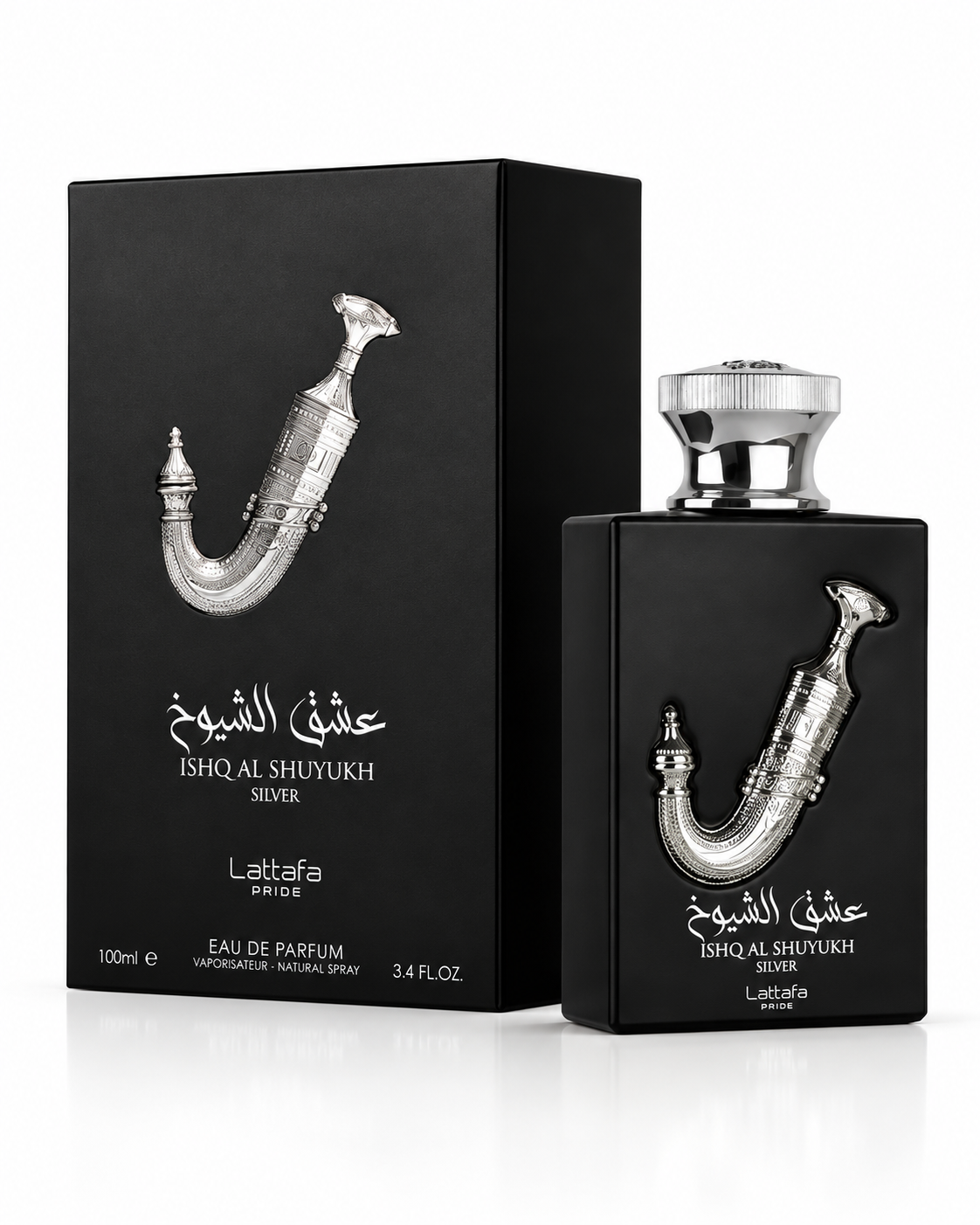 ISHQ AL SHUYUKH SILVER LATTAFA EDP 100ML