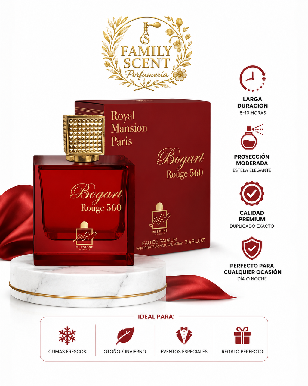 BOGART ROUGE 560 EDP UNISEX 100ML
