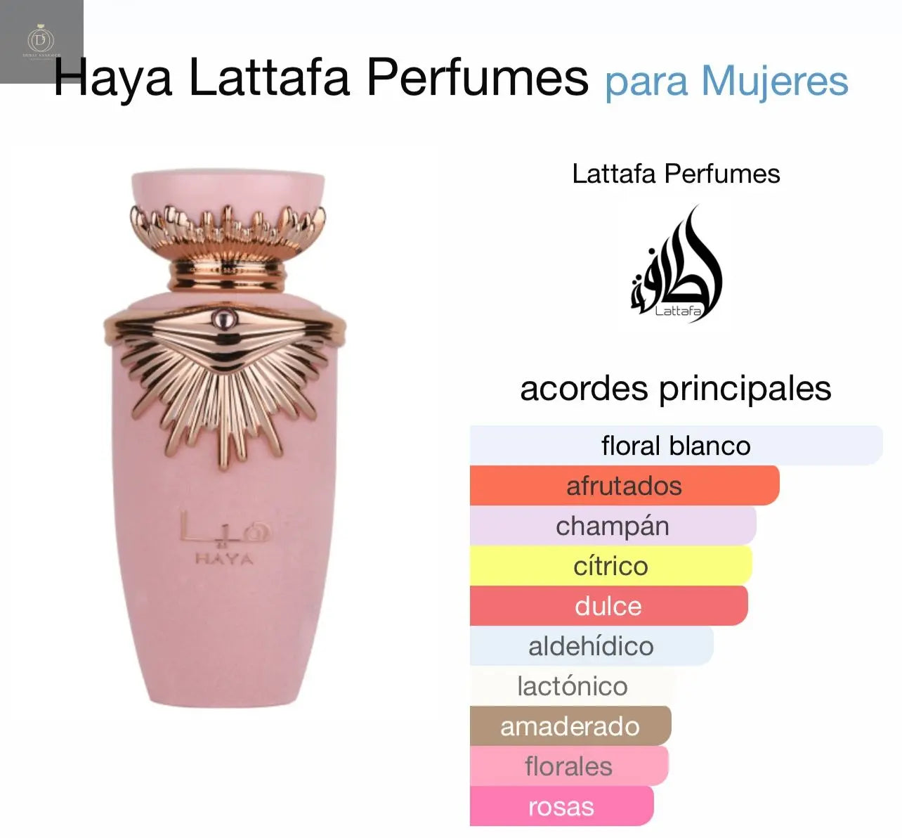 HAYA LATTAFA 100ml women’s Edp 3.4oz