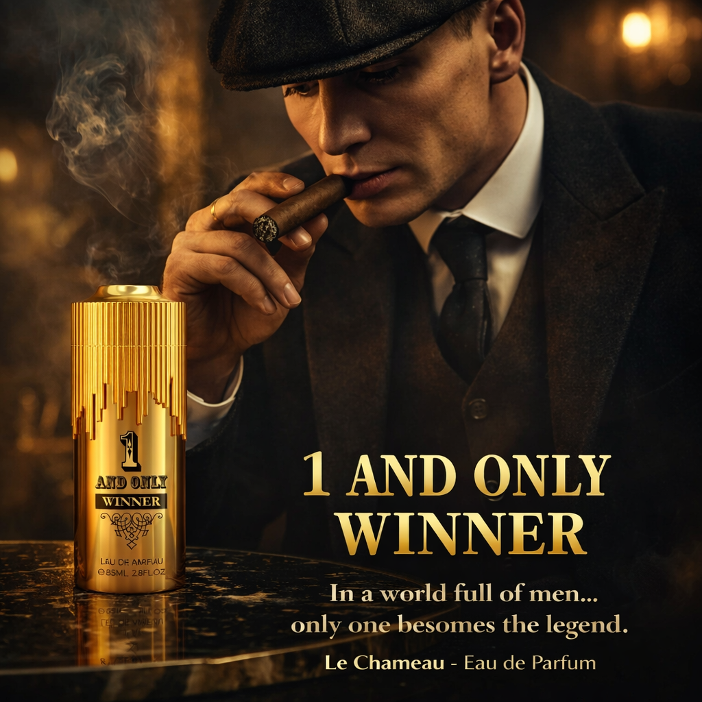1 And Only Winner by Le Chameau | Perfume Amaderado Aromático Masculino