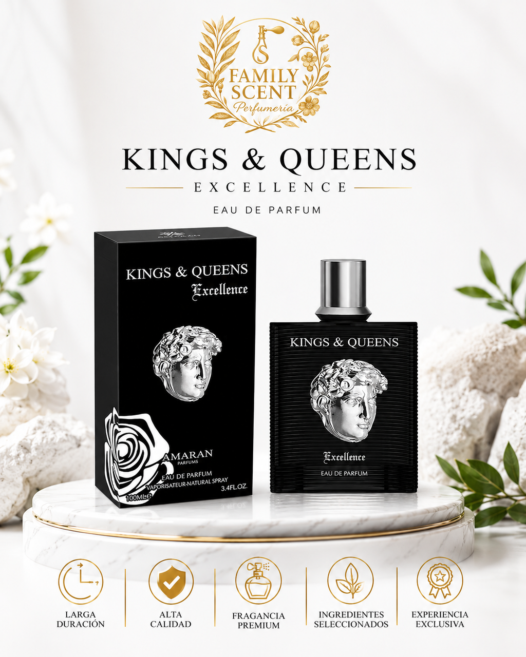 KINGS & QUEENS EXCELLENCE MEN EDP