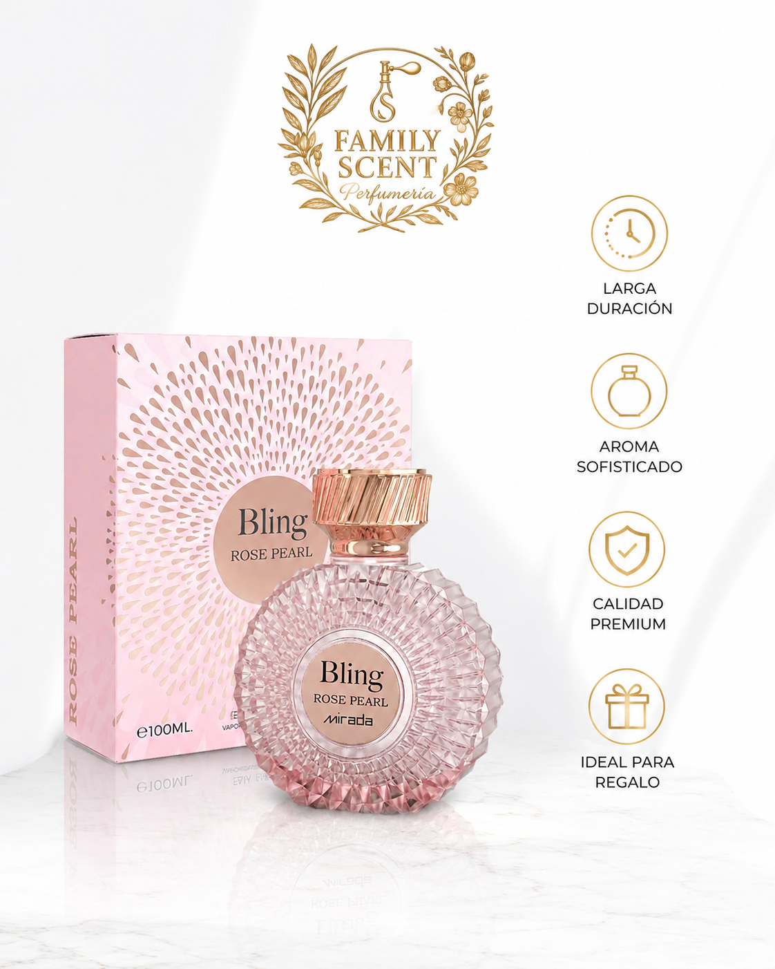 BLING ROSE PEARL EDP 100ML